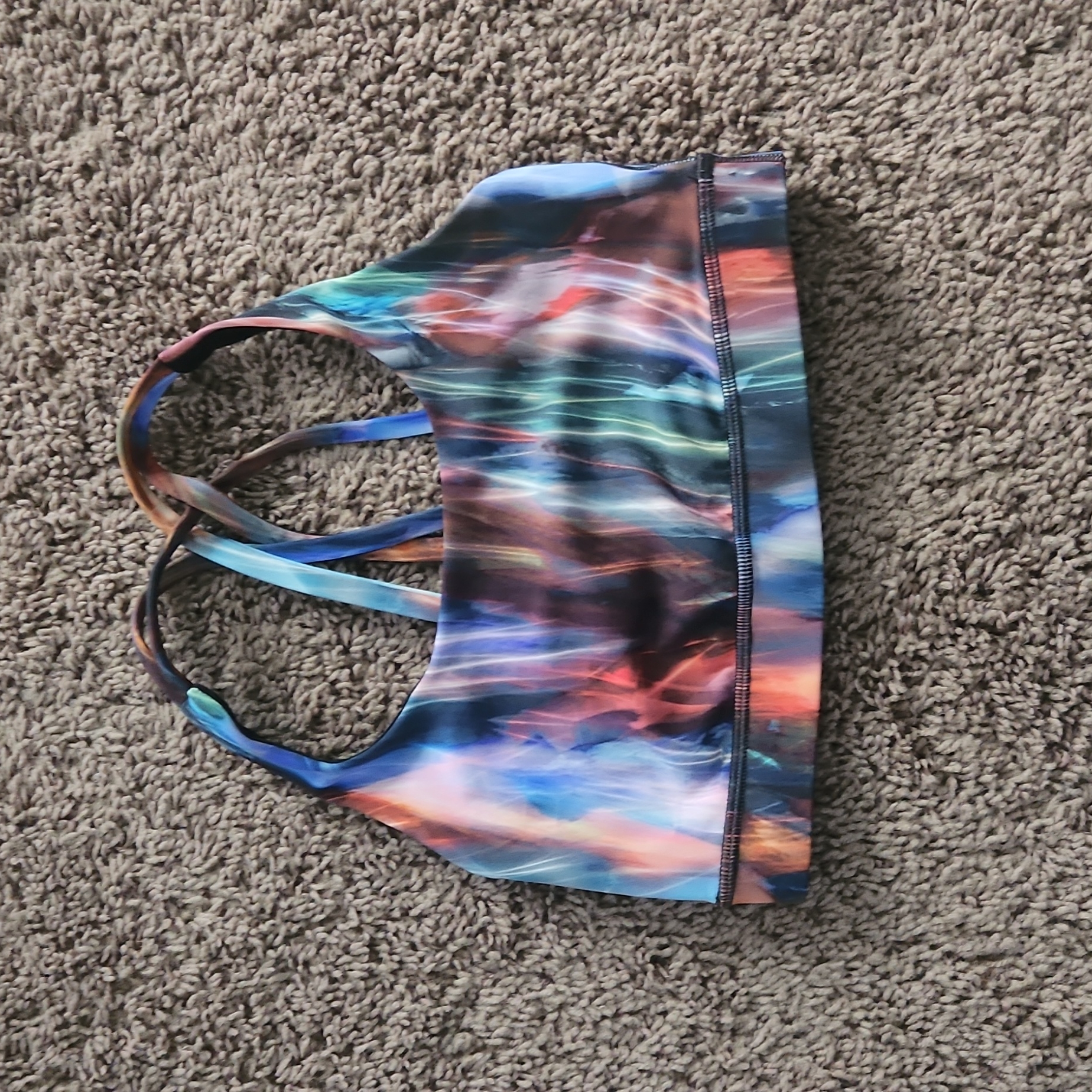 Lululemon Energy Bra Chroma Multi Fusion 4